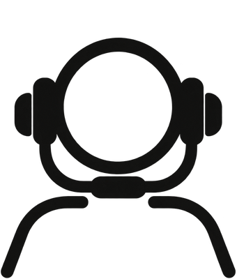 Icon of the MindOFF device being worn