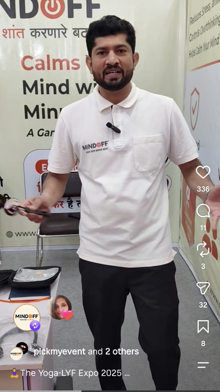 MindOFF featured on Instagram